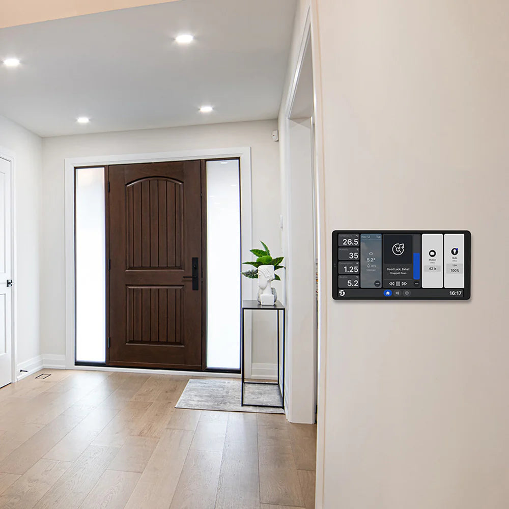 Shelly Wall Display X2 Silver – Nástěnný dotykový panel s Wi-Fi a Bluetooth Shelly Wall Display X2 Silver – Nástěnný dotykový panel s Wi-Fi a Bluetooth